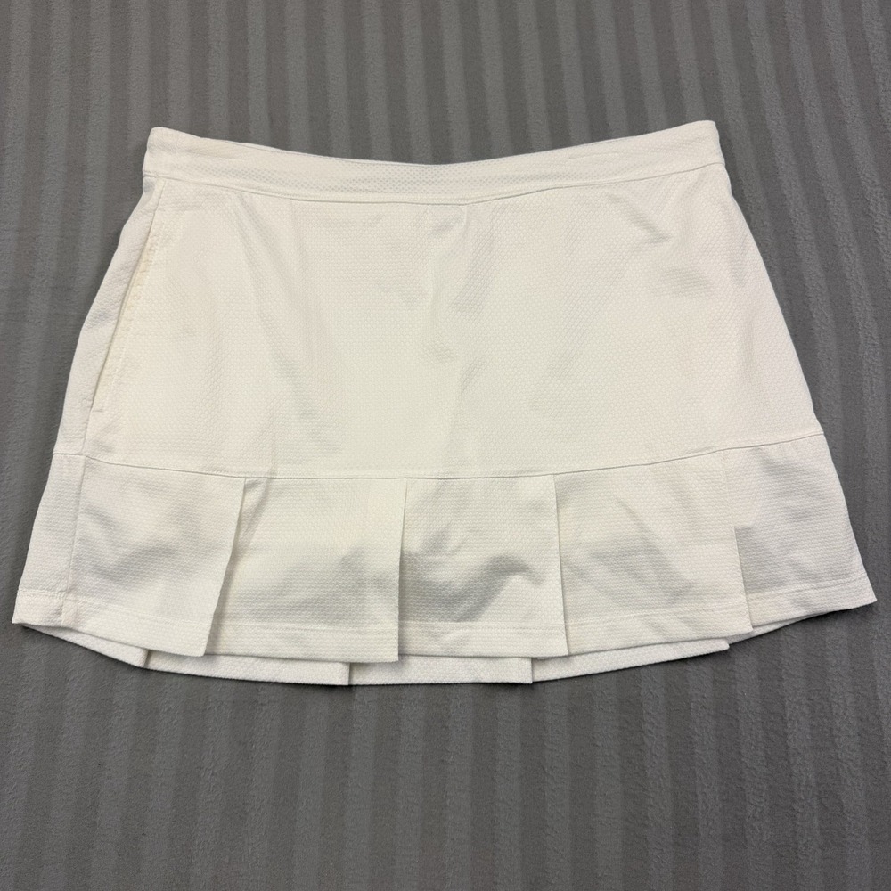 IZOD COOL FX Performx White Golf Skort Size Women's SP Pickleball Tennis